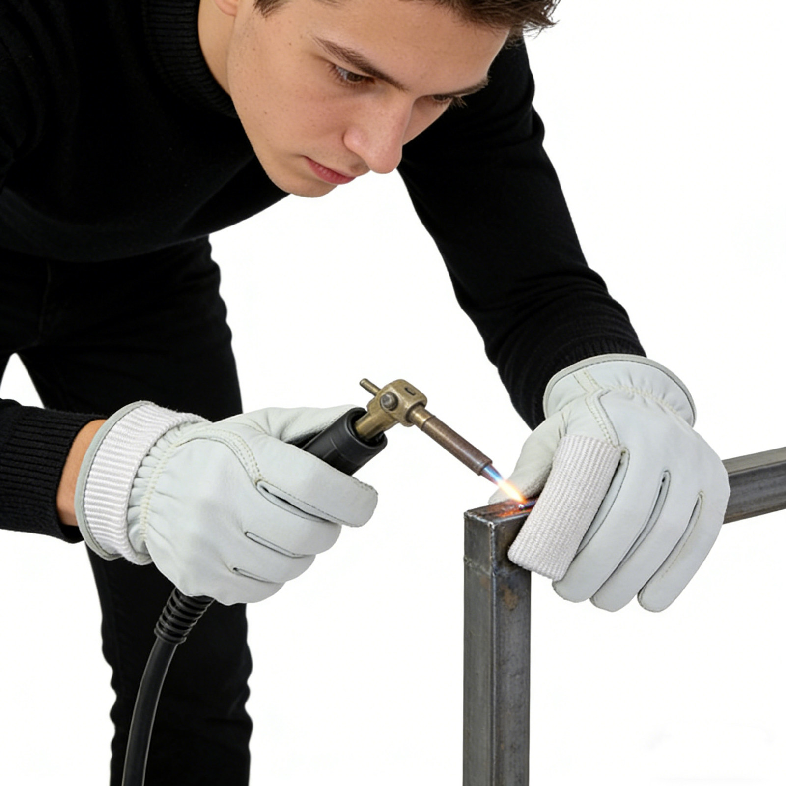 Heat Resistant Glove - Blacksmith Finger Glove High Temperature Resistance