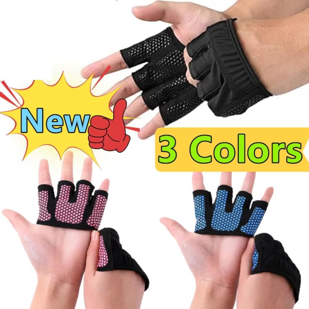 1 pair Breathable Gym Half Fin - Workout Glove Gym reseña y precio