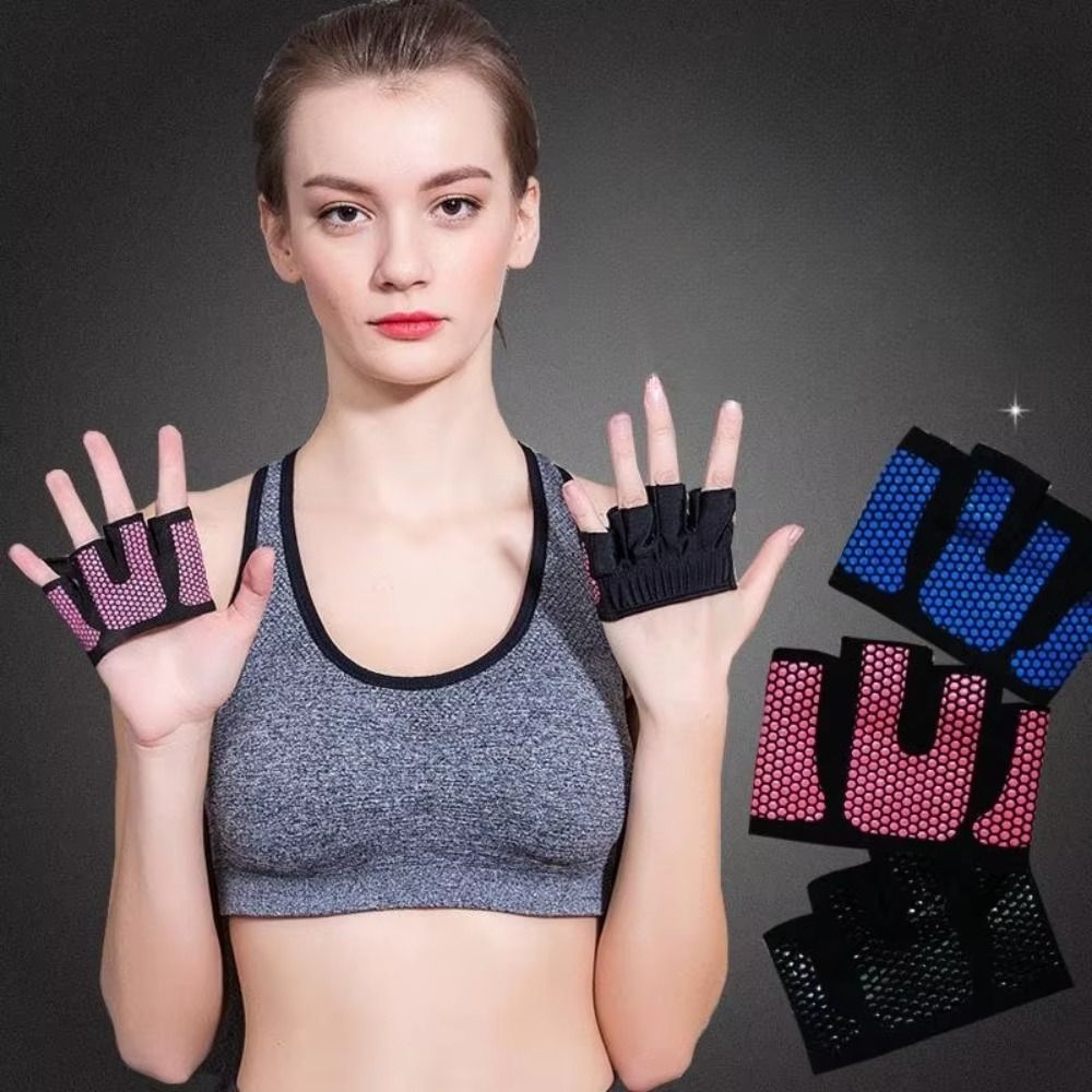 1 pair Breathable Gym Half Fin - Workout Glove Gym reseña y precio