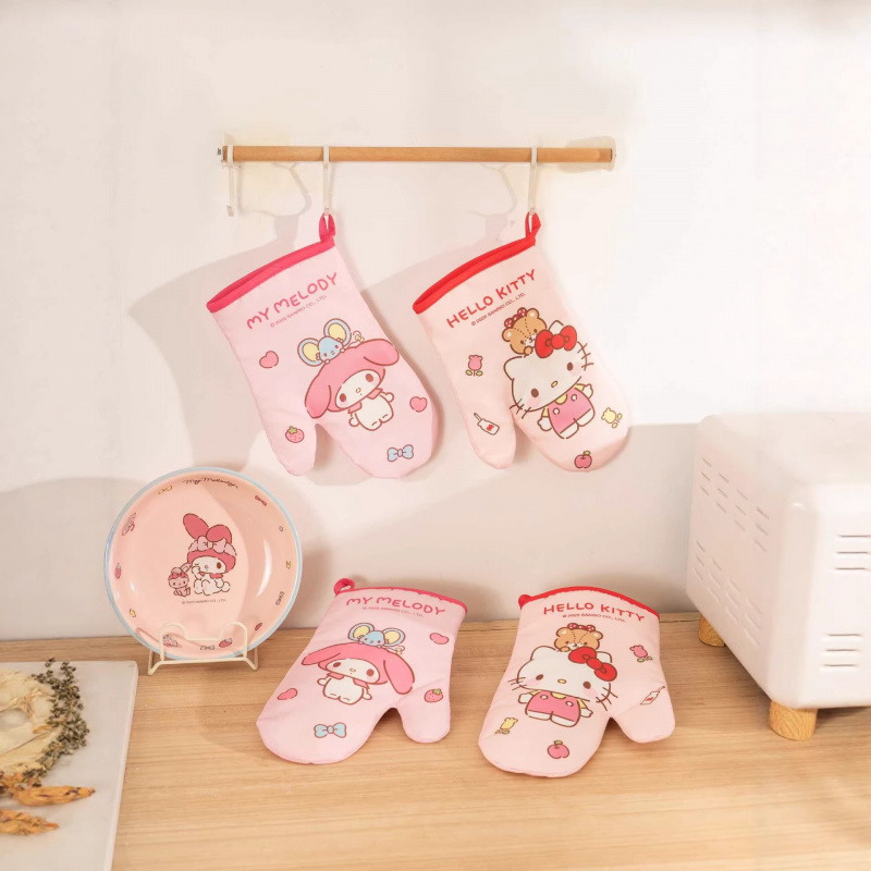 Hello Kitty Kuromi Silicone Gl - Oven Mitt Silicone reseña y precio