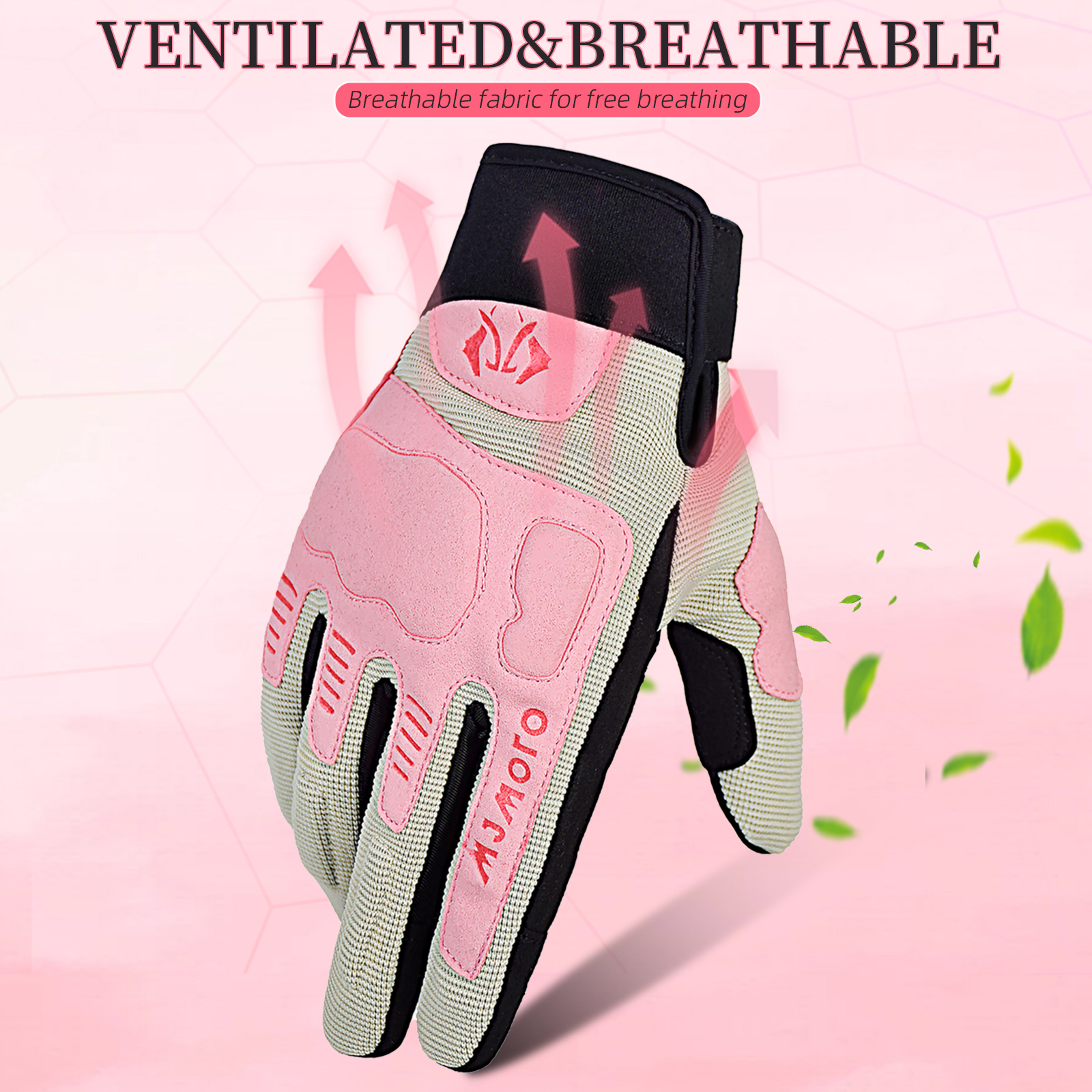 Pink Lady Summer Breathable Mo - Cycling Glove Padded reseña y precio