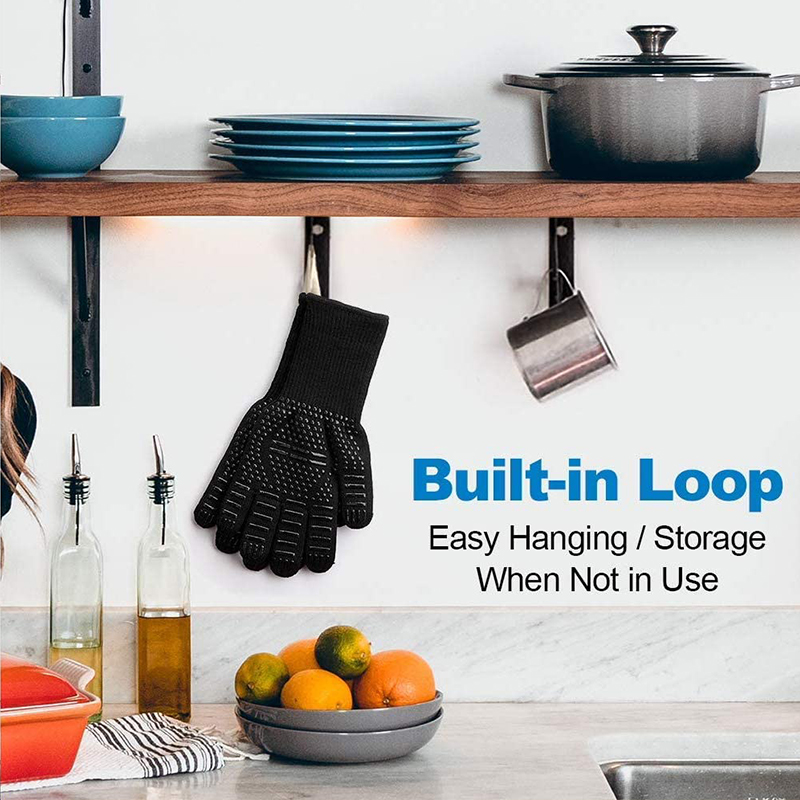 1 Pair Oven Gloves, Oven Mitts - Oven Mitt Silicone reseña y precio