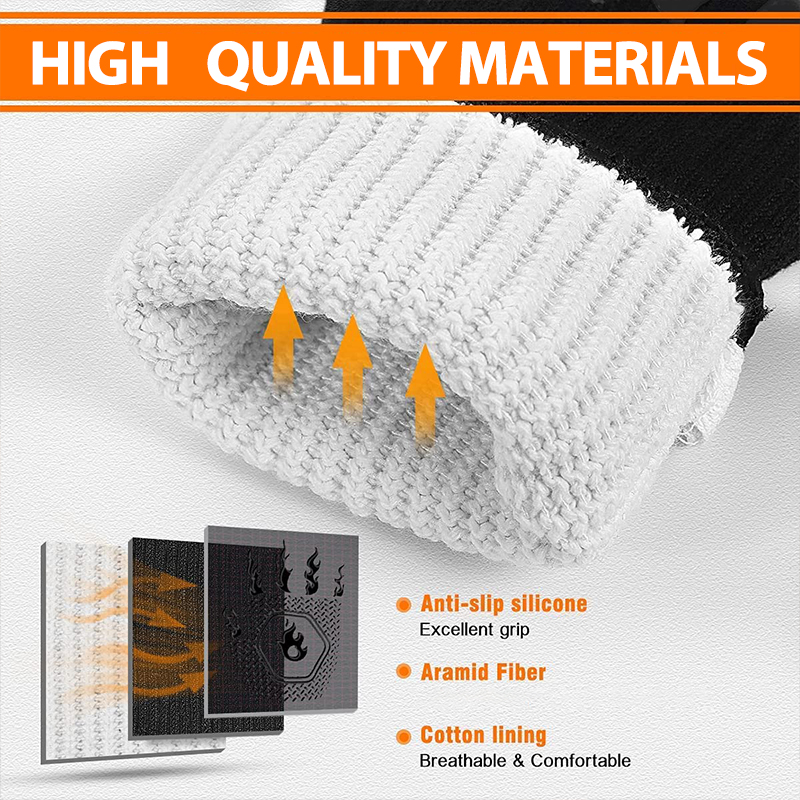 1 Pair Oven Gloves, Oven Mitts - Oven Mitt Silicone reseña y precio