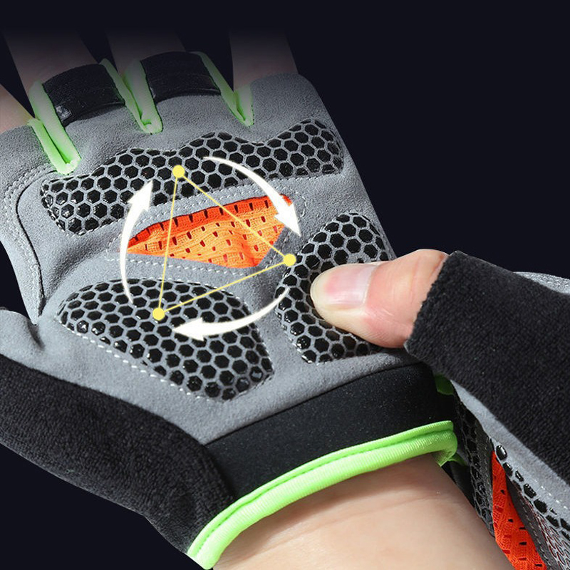 Half Finger Cycling Gloves for - Workout Glove Gym reseña y precio