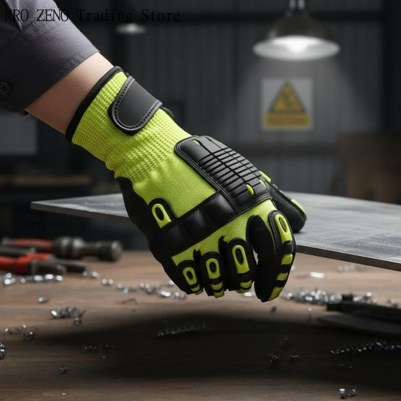 1Pair Cut Resistant Safety Wor - Work Glove Impact reseña y precio