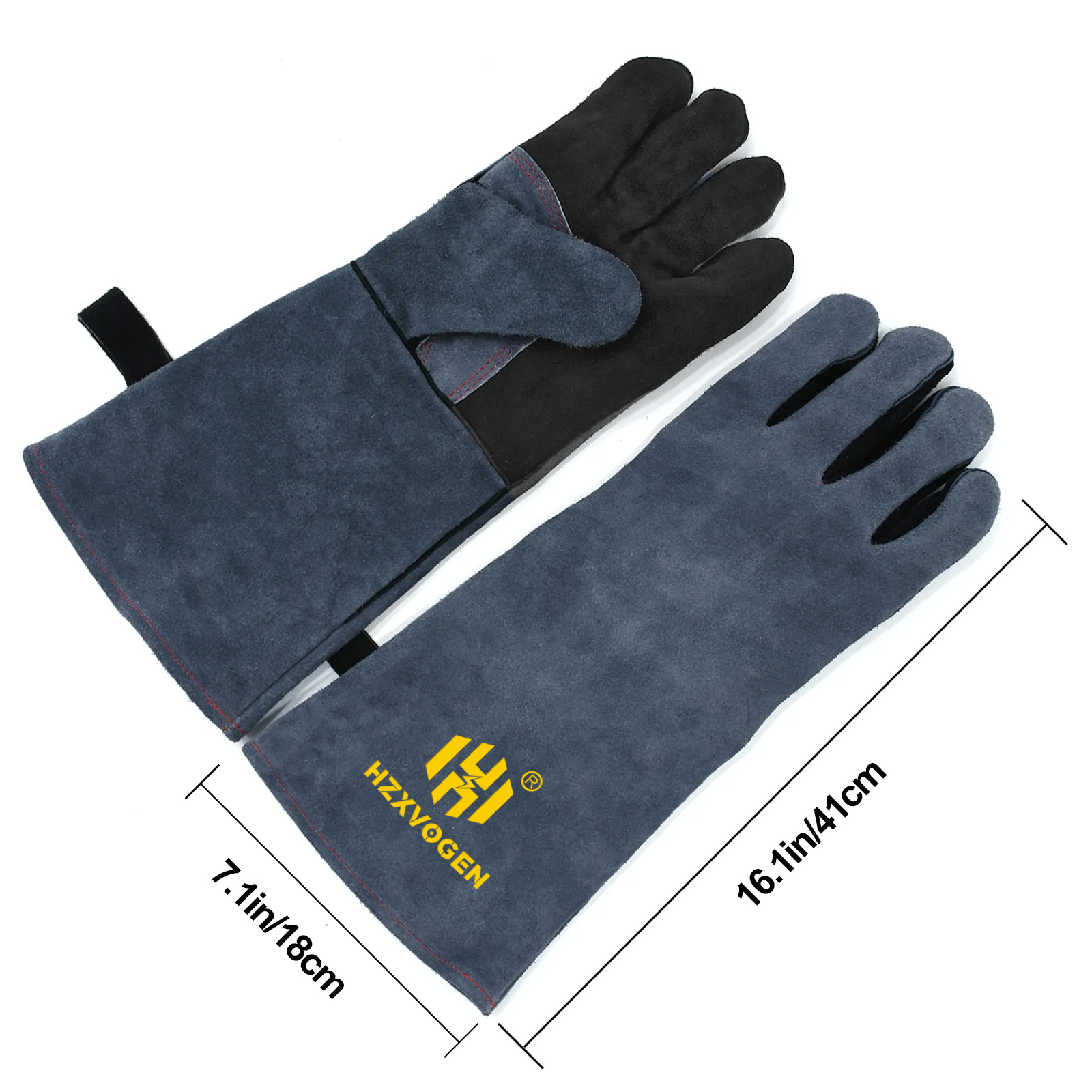 HZXVOGEN 16inch Welding Gloves - Heat Resistant Glove reseña y precio