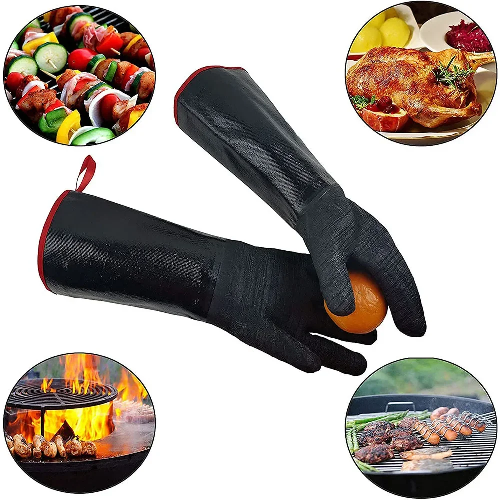 Silicone Oven Mitts, Non-Slip  - Oven Mitt Silicone reseña y precio