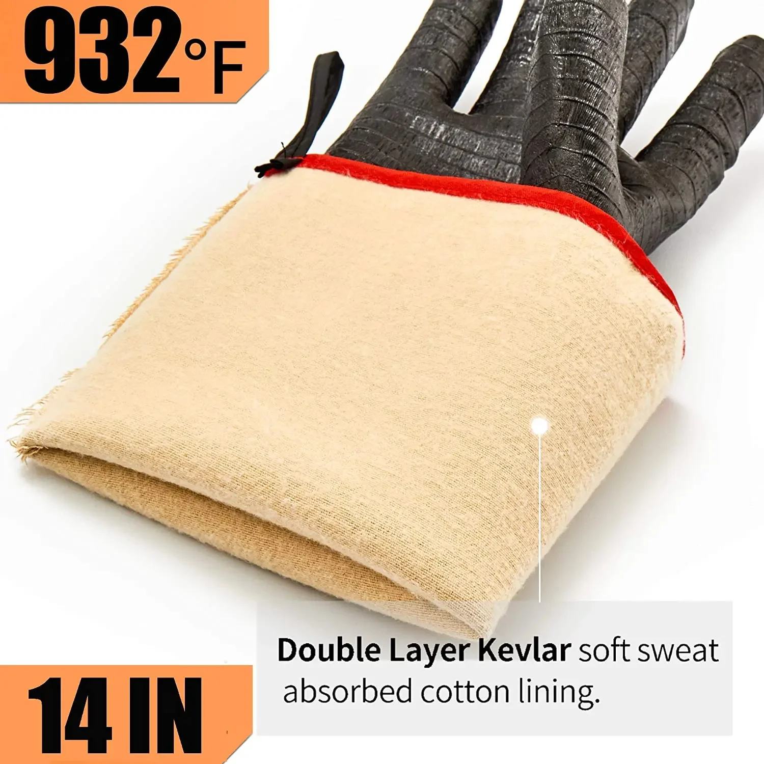 Silicone Oven Mitts, Non-Slip  - Oven Mitt Silicone reseña y precio