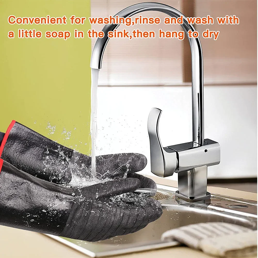 Silicone Oven Mitts, Non-Slip  - Oven Mitt Silicone reseña y precio