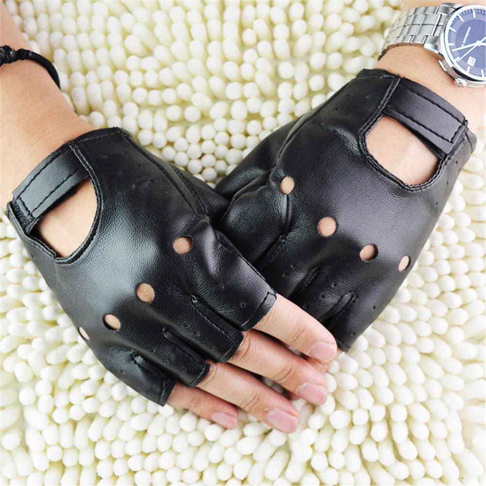 Unisex Half-Finger Gloves Thea - Leather Driving Glove reseña y precio