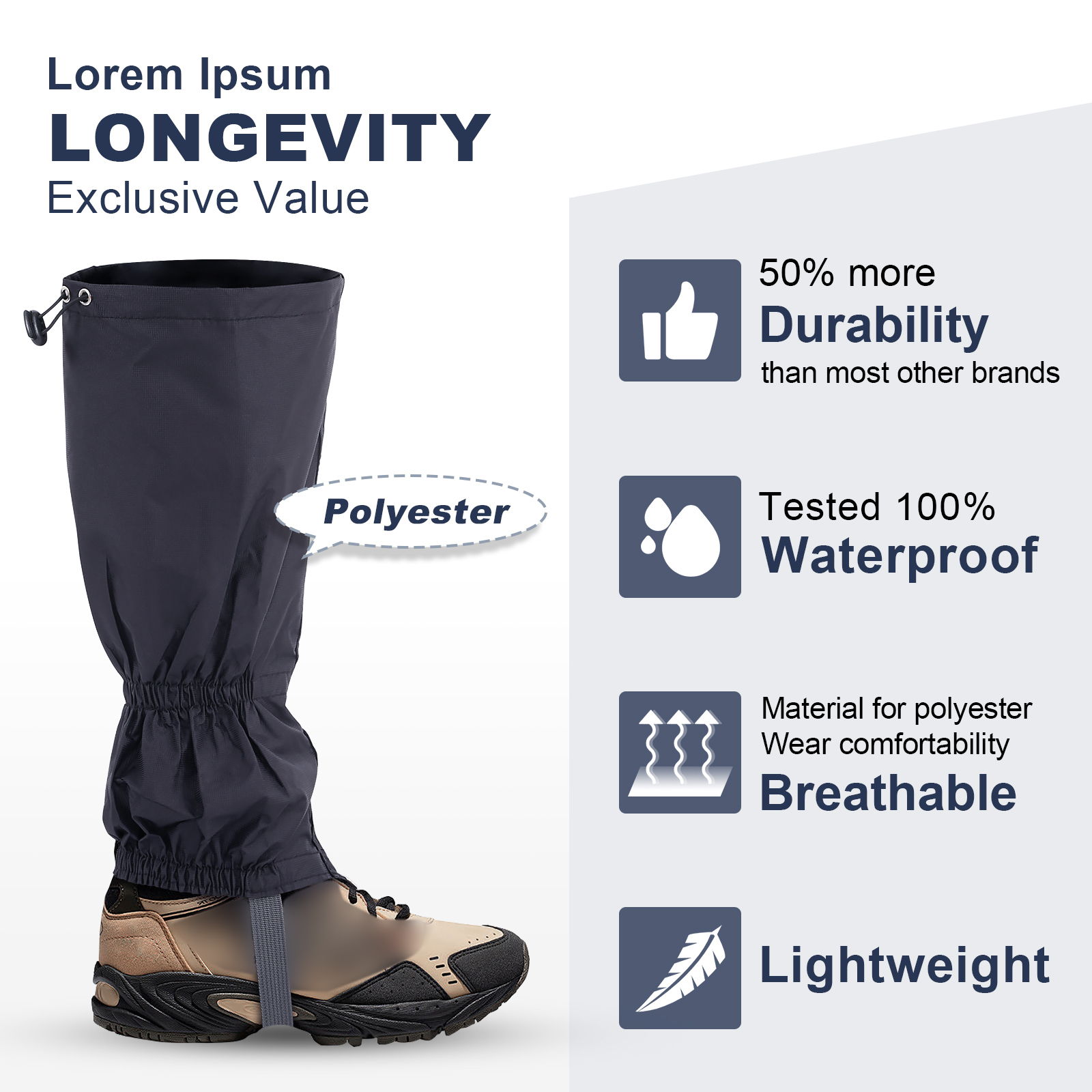 Lixada Gaiters Outdoor Skiing  - Gardening Glove Waterproof reseña y precio