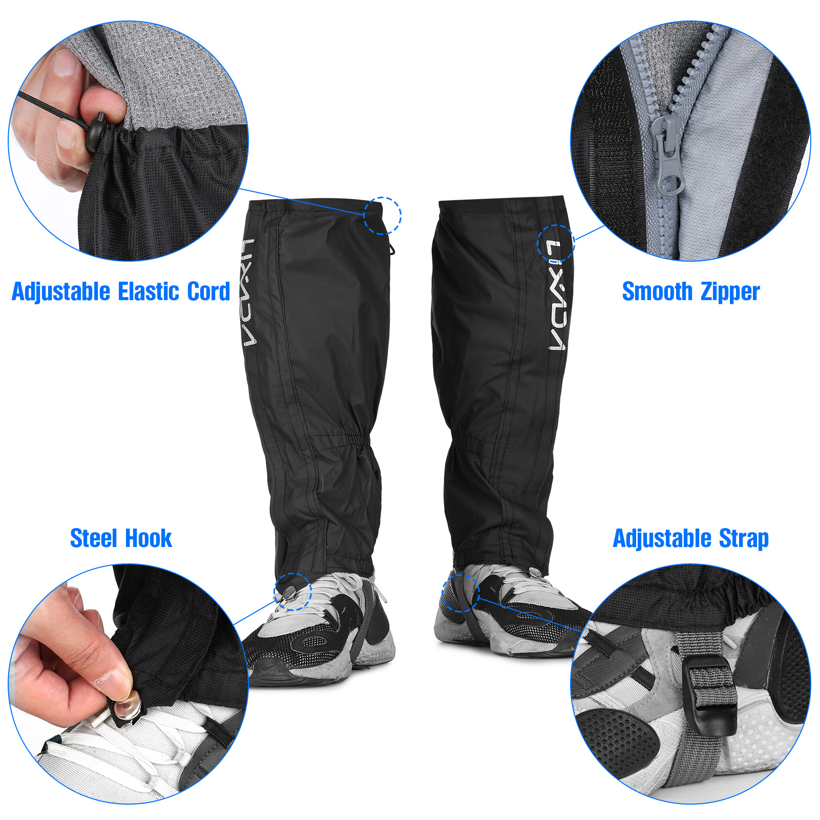 Lixada Gaiters Outdoor Skiing  - Gardening Glove Waterproof reseña y precio
