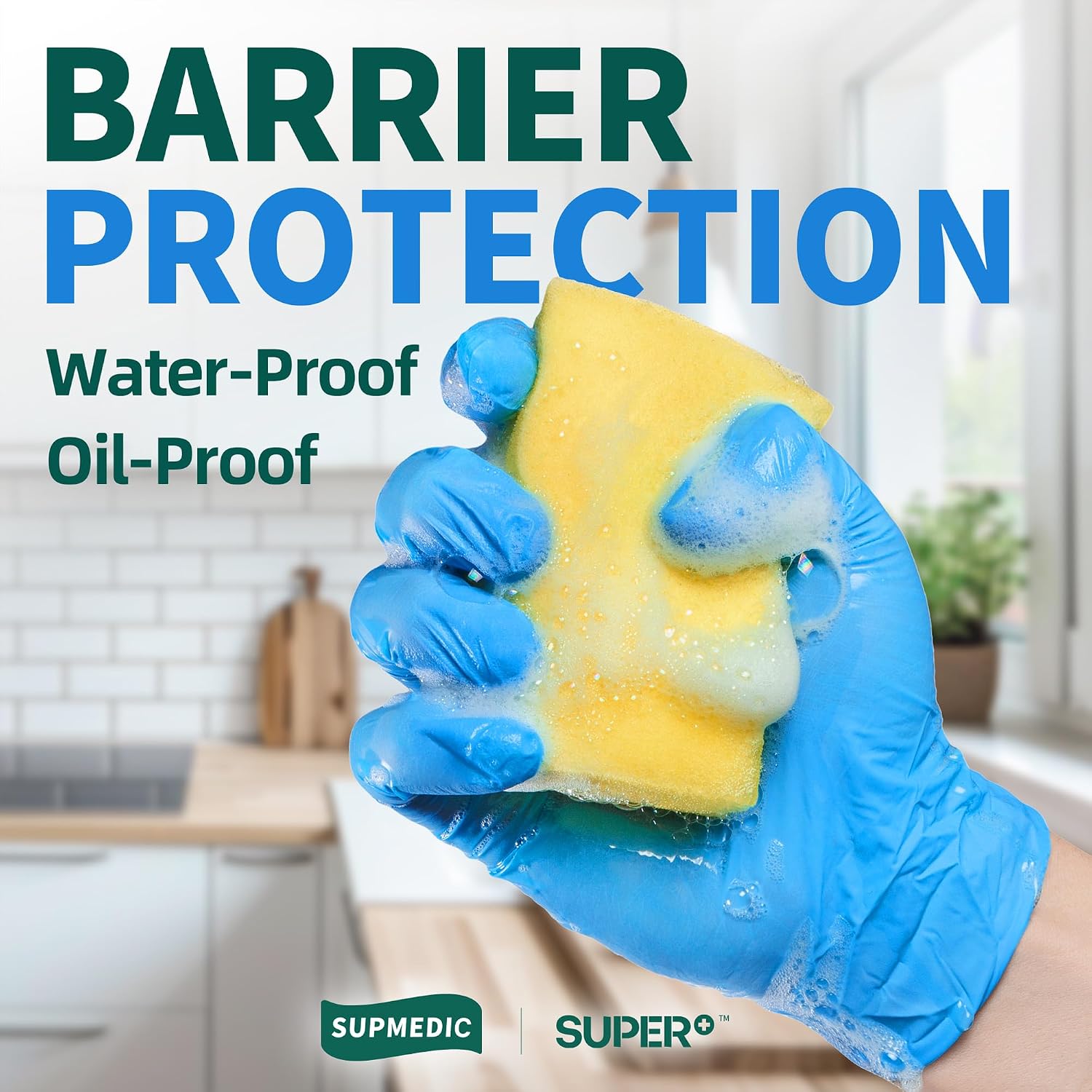 Vinyl Disposable Exam Gloves 4 - Rubber Glove Cleaning reseña y precio