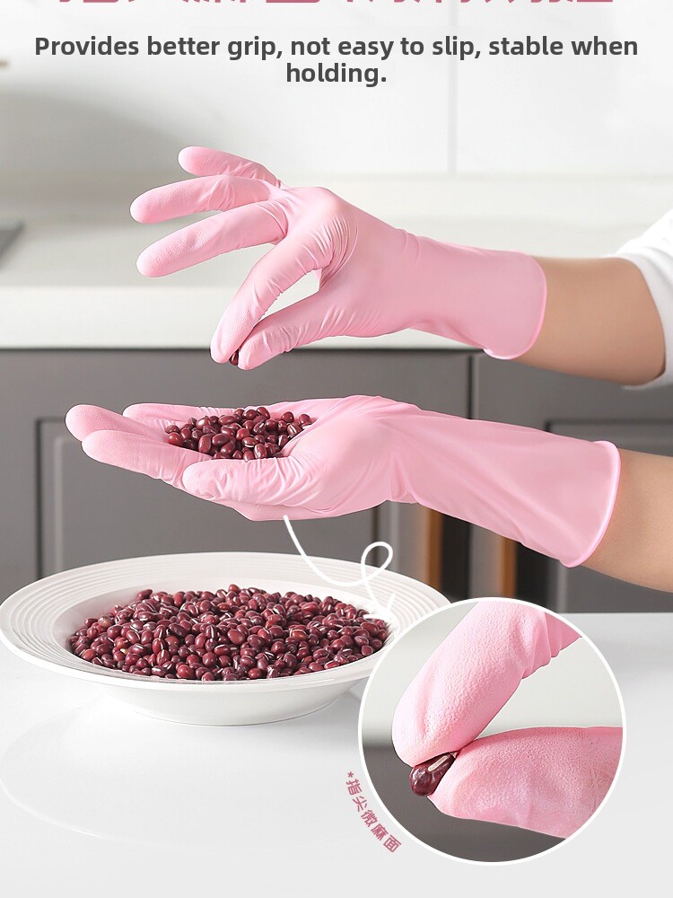 Durable Nitrile Gloves Waterpr - Rubber Glove Cleaning reseña y precio