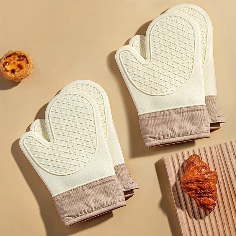 1PC Heat-Resistant Silicone Ov - Oven Mitt Silicone reseña y precio