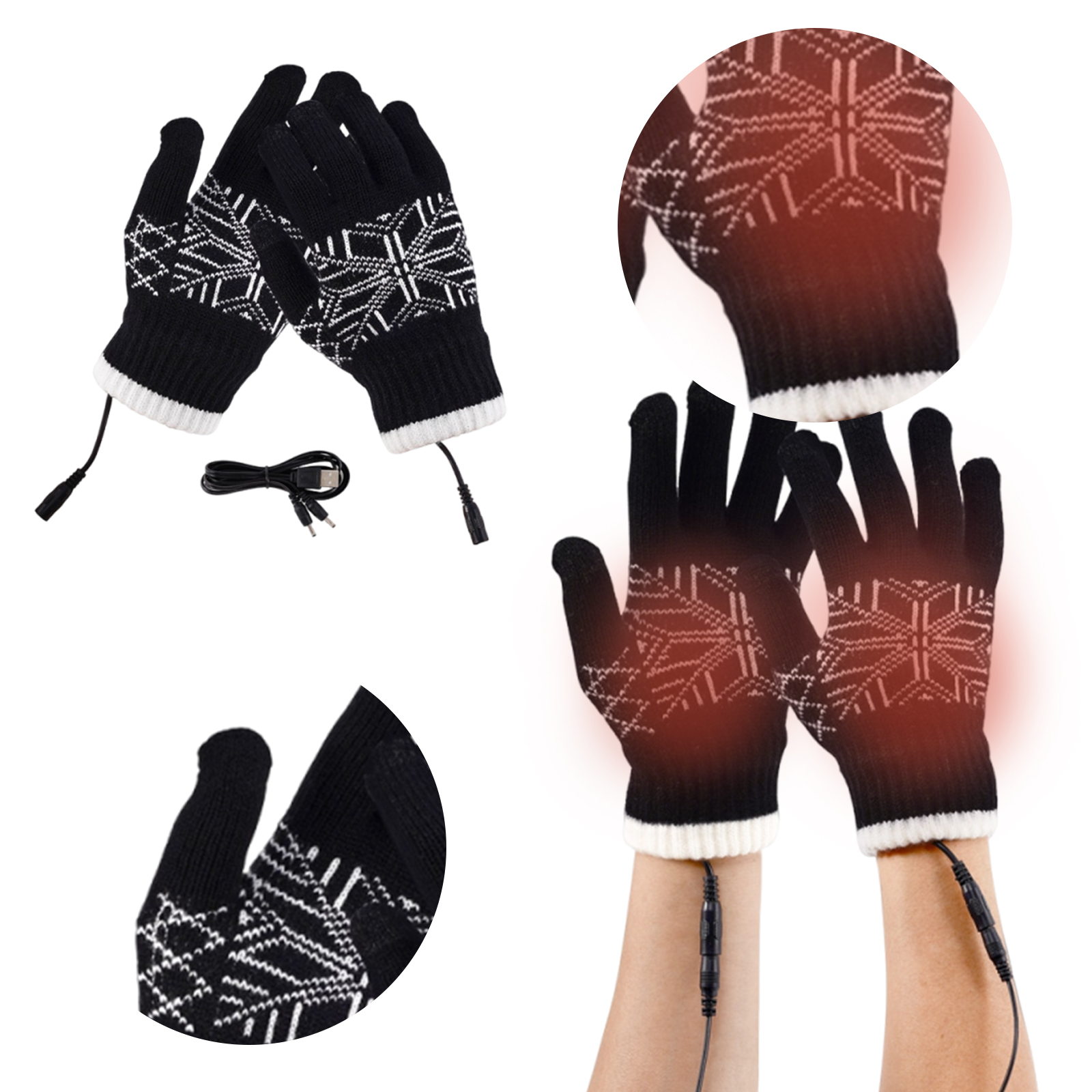 USB Electric Heated Gloves Win - Heat Resistant Glove reseña y precio