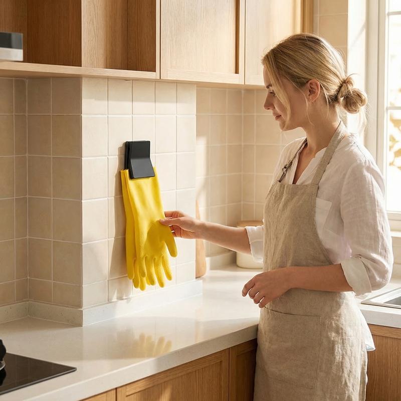 Glove Organizer Clips Wall Mou - Rubber Glove Cleaning reseña y precio