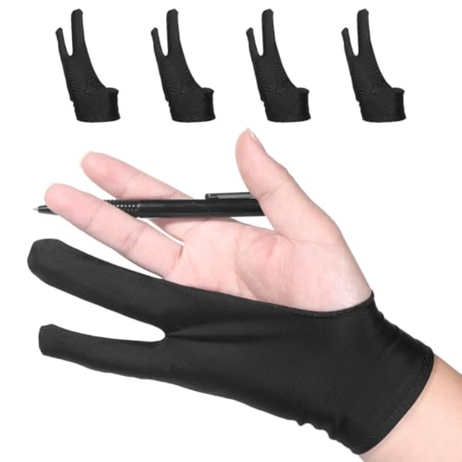 4 Pack Drawing Glove Digital D - Touchscreen Glove Capacitive reseña y precio