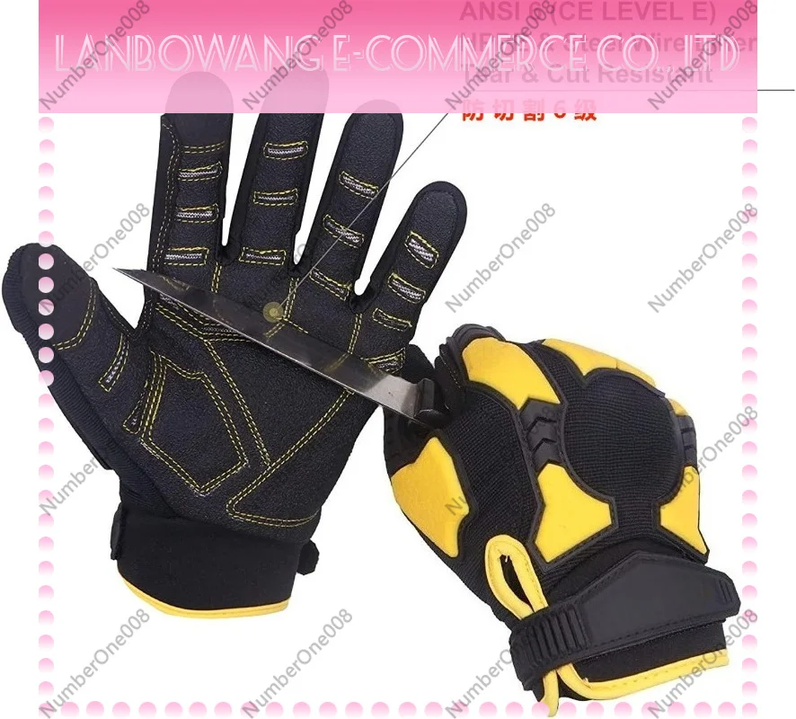 Level 6 Cut Resistant Gloves,  - Work Glove Impact reseña y precio