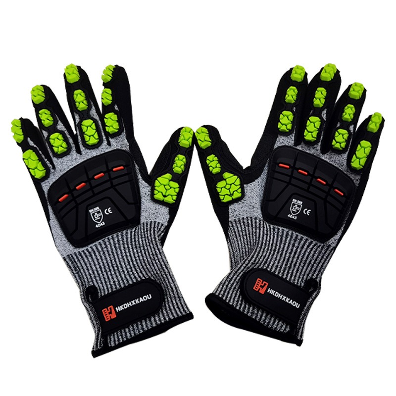 New TPR Mechanical Anti-Impact - Work Glove Impact reseña y precio