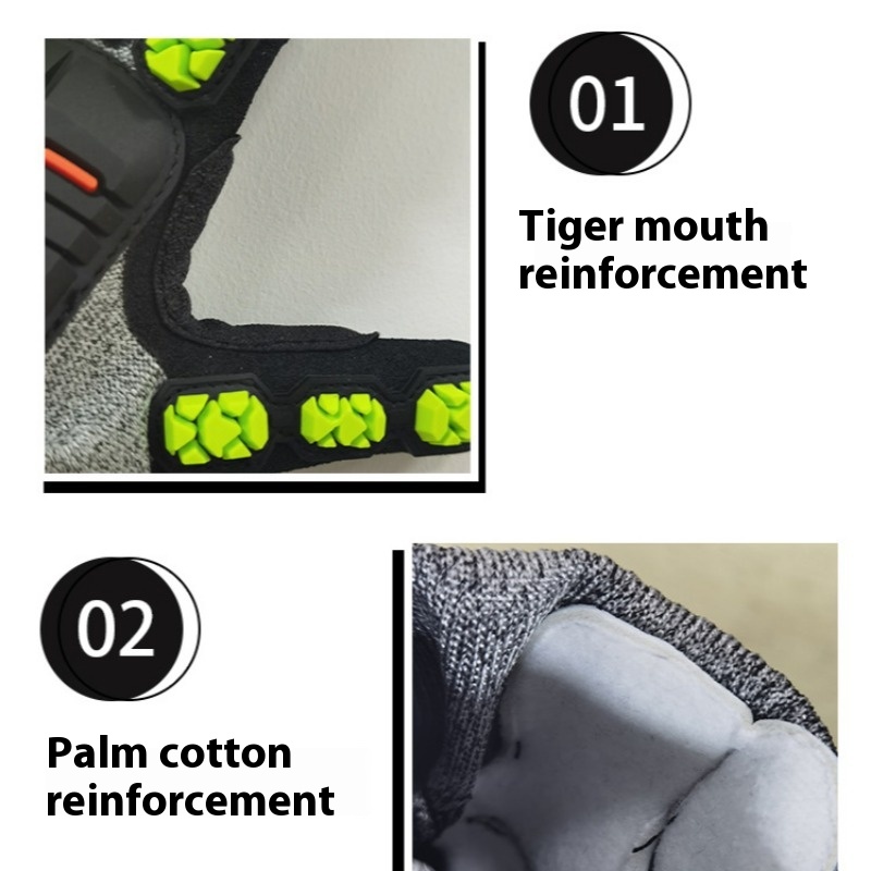 New TPR Mechanical Anti-Impact - Work Glove Impact reseña y precio
