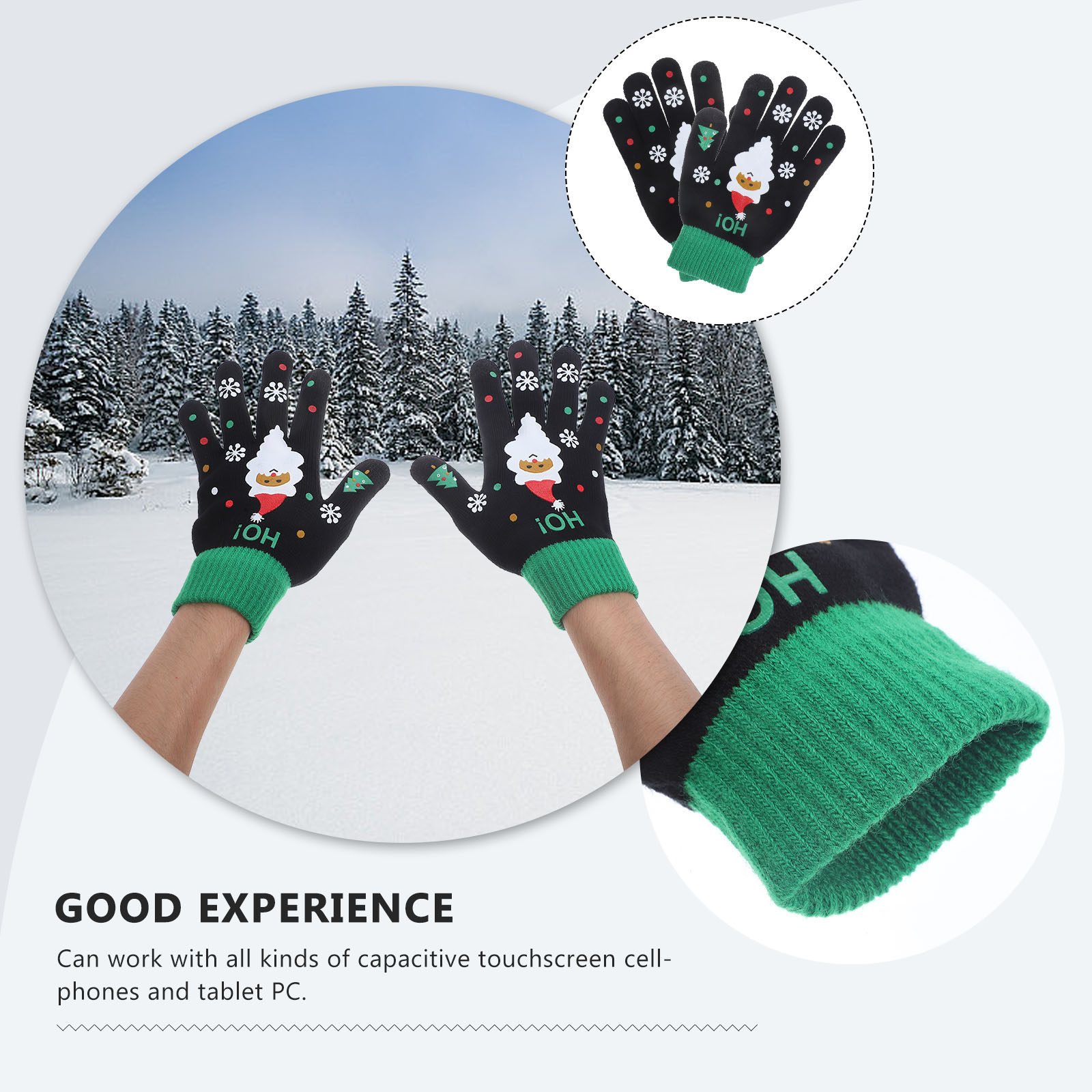 1Pair Women Touch Gloves Winte - Touchscreen Glove Capacitive reseña y precio