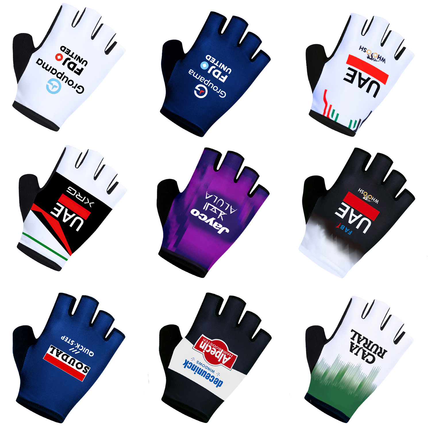 2026 UAE Team Cycling Gloves F - Workout Glove Gym reseña y precio
