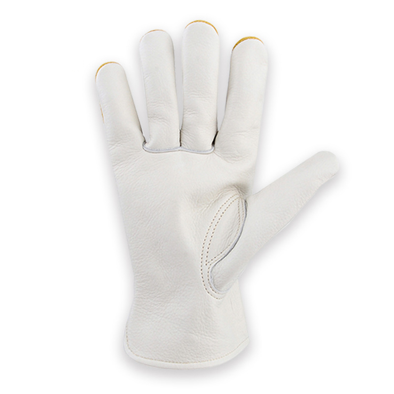 Leather Safety Work Gloves Gar - Leather Driving Glove reseña y precio
