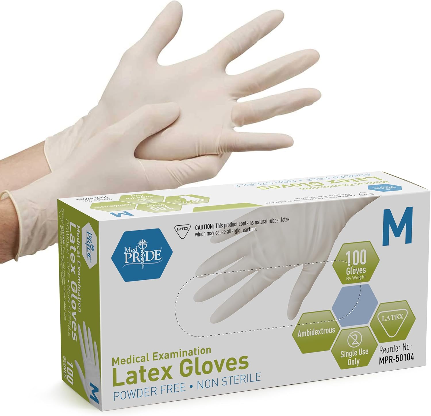 5 Mil Thick Latex Exam Gloves, - Exam Glove Nitrile reseña y precio