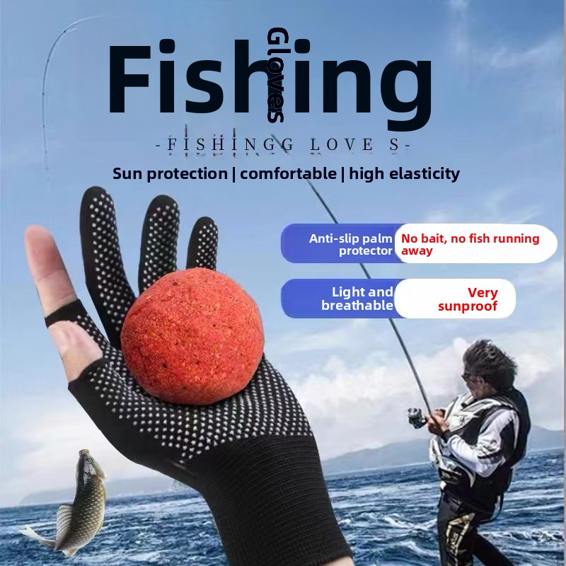 Fingerless Sports Gloves Anti- - Workout Glove Gym reseña y precio