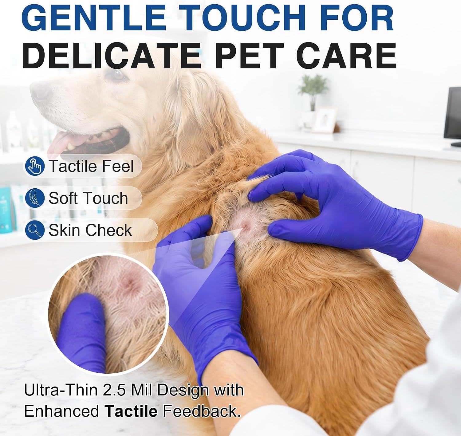 Dark Blue Disposable Nitrile G - Rubber Glove Cleaning reseña y precio