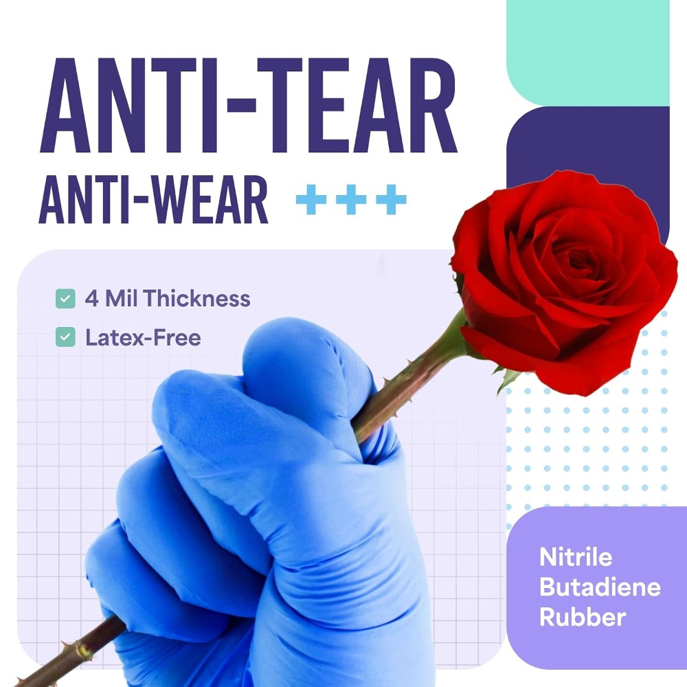 Nitrile Exam Gloves, 200ct - M - Exam Glove Nitrile reseña y precio