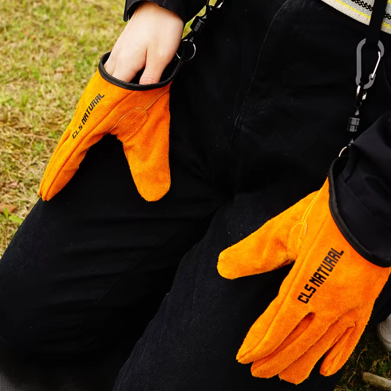 Heat Resistant BBQ Gloves, Cow - Heat Resistant Glove reseña y precio