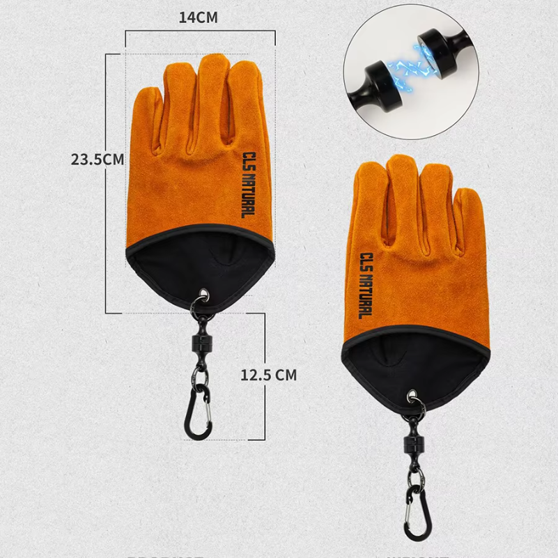 Heat Resistant BBQ Gloves, Cow - Heat Resistant Glove reseña y precio