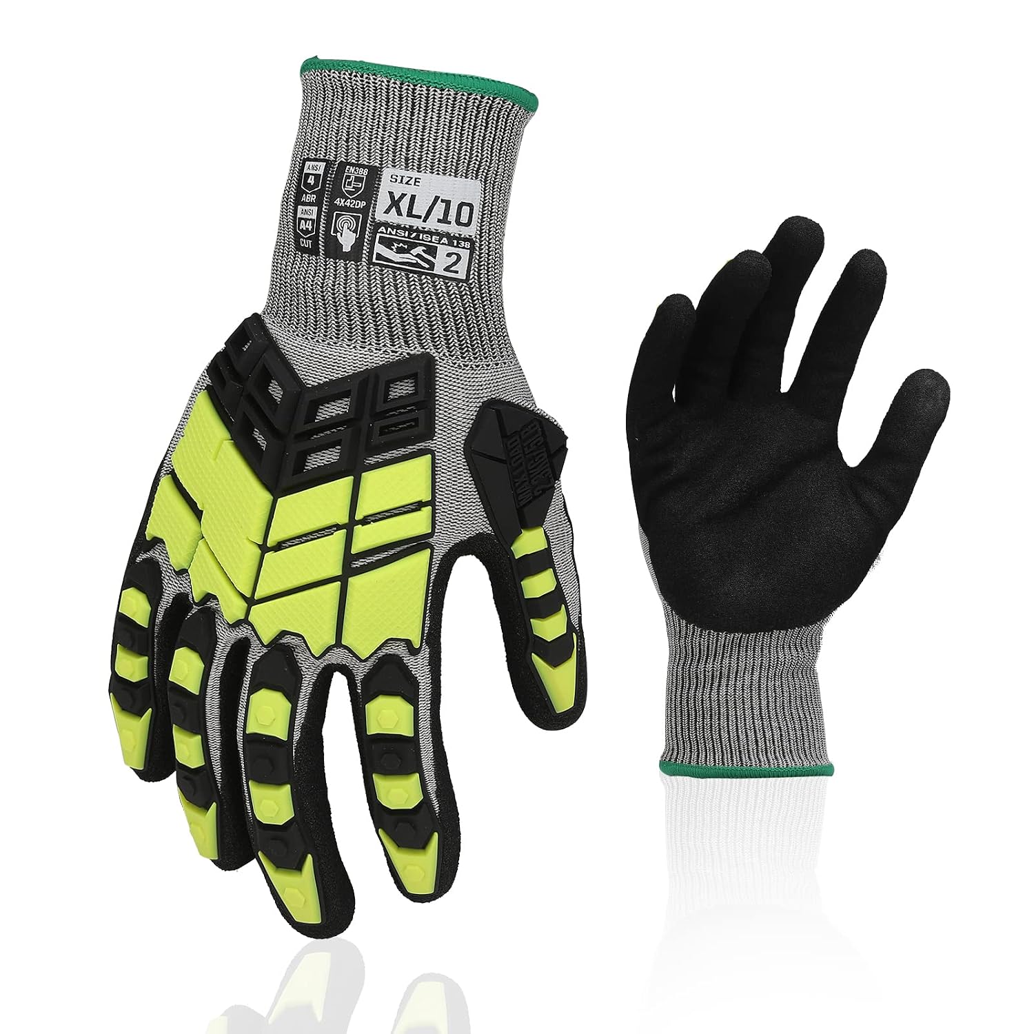 Cut Resistant Impact Gloves, A - Work Glove Impact reseña y precio