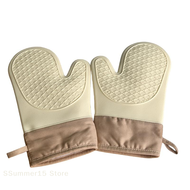 【R】Silicone Heat-insulating Gl - Oven Mitt Silicone reseña y precio
