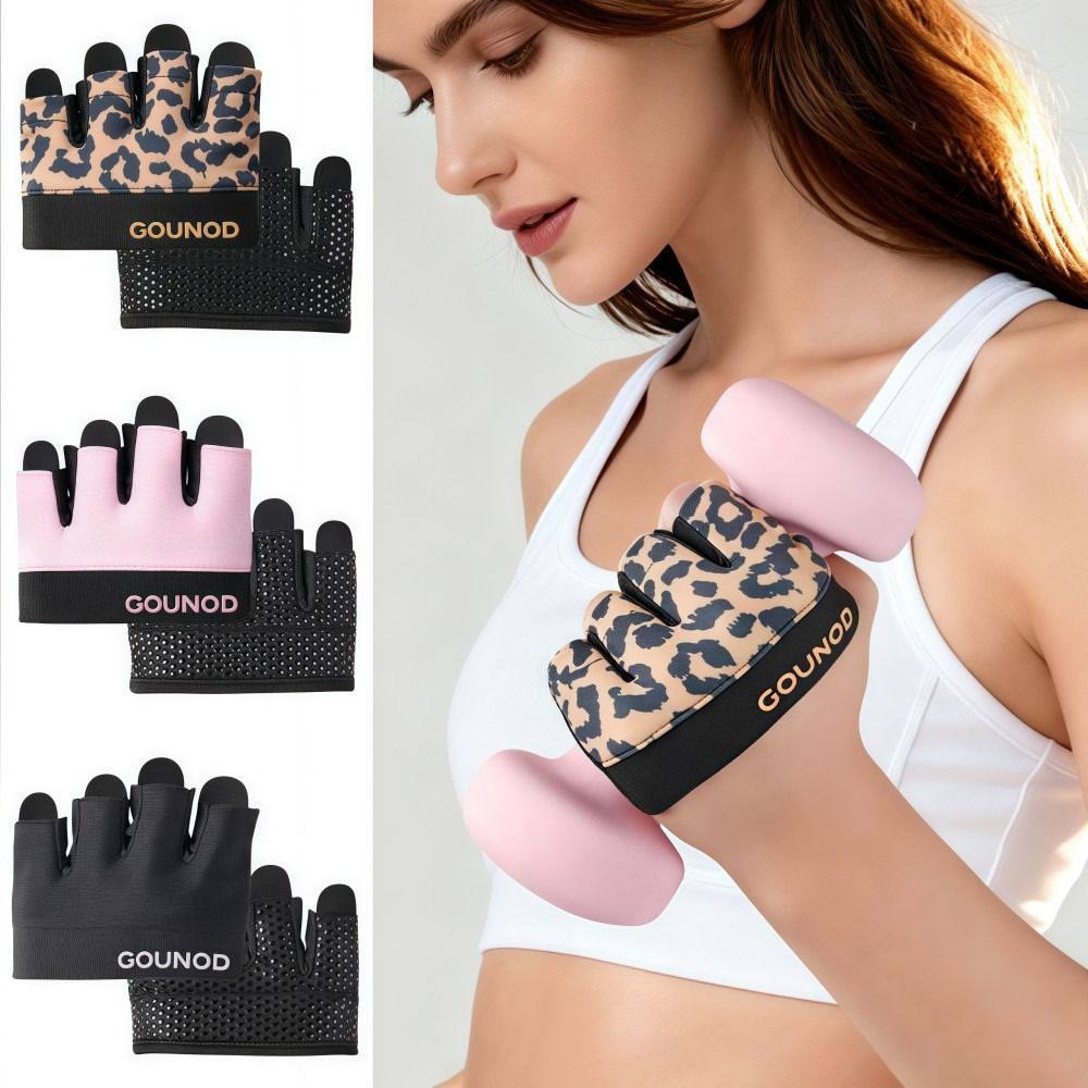 Half Finger Cycling Gloves Bre - Workout Glove Gym reseña y precio