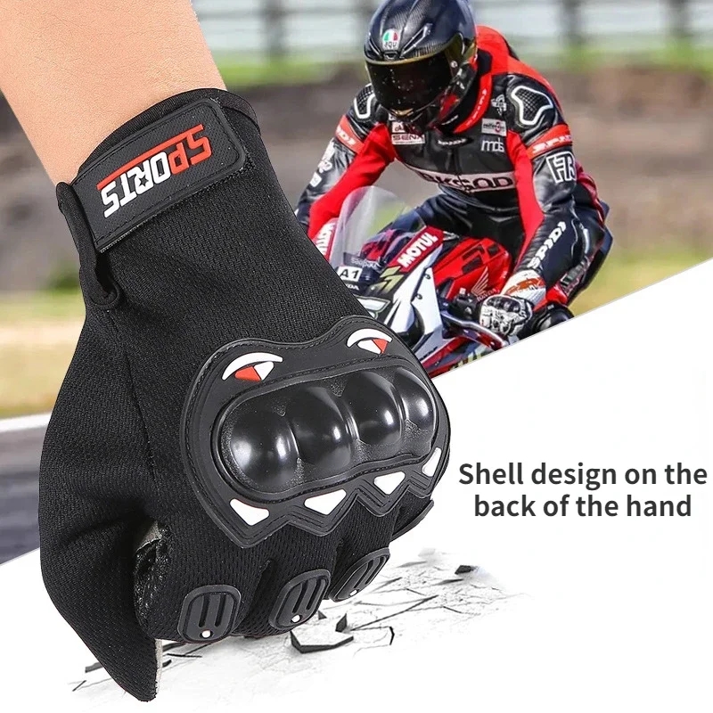 Men's Motorcycle Gloves Full/h - Motorcycle Glove Knuckle reseña y precio